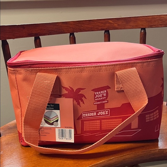 Trader Joe'S Other - NWT Trader Joe’s Mini Insulated Lunch Bag – Salmon Pink